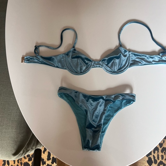 Pilot Active Lola Bikini in Caribbean Sea. Top and Bottom size Small. - Picture 3 of 5